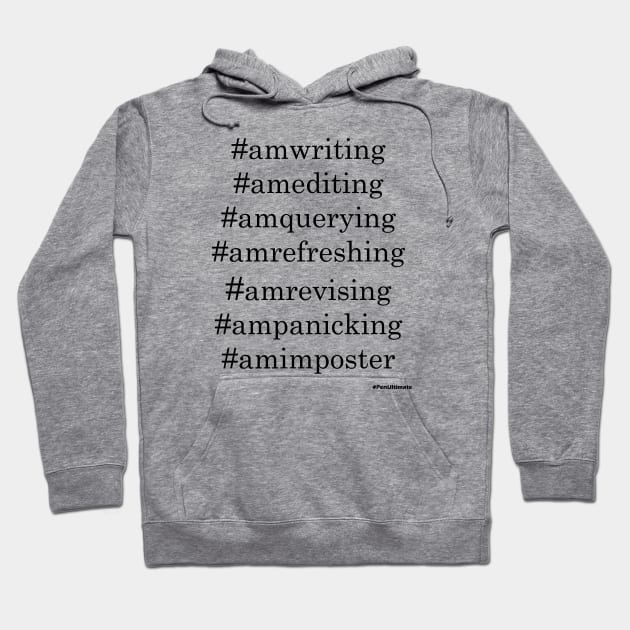 Author's Timeline Hoodie by penultimatemerch@gmail.com